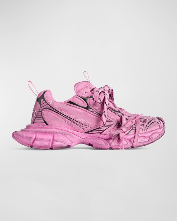 Balenciaga HD Caged Lace Up Sneakers Neiman Marcus