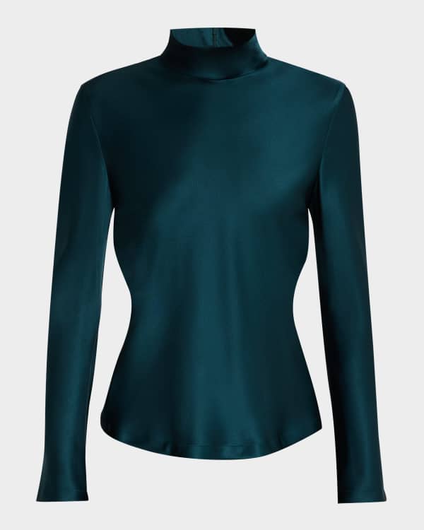人気ショップ Top Cotton Long-Sleeve Mock-Neck Marni | Marcus Neiman トップス
