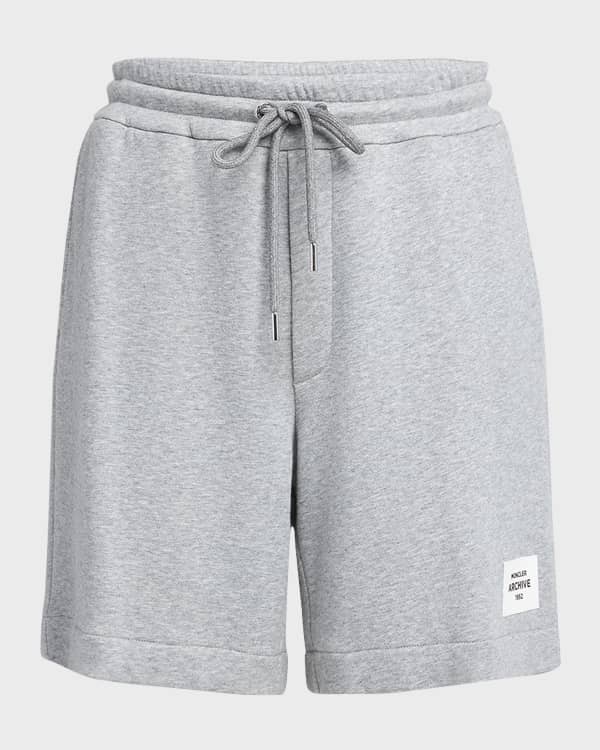 Burberry Men s TB Monogram Sweat Shorts Neiman Marcus