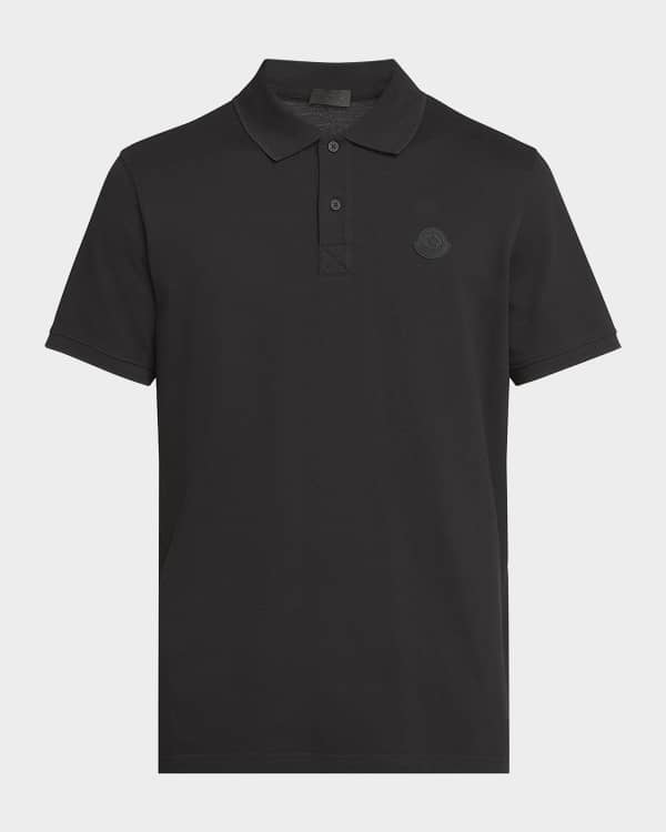 Men's Striped-Trim Polo Shirt