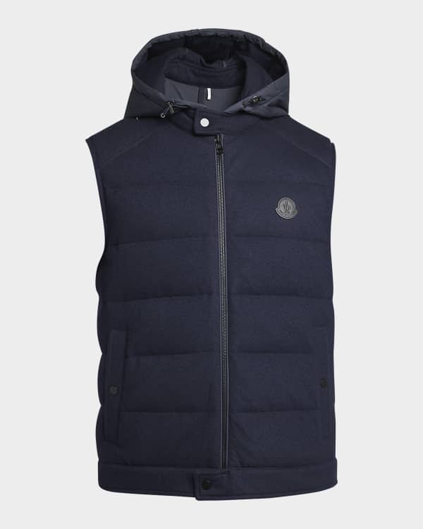 Moncler Men s Bourceau Puffer Vest Neiman Marcus