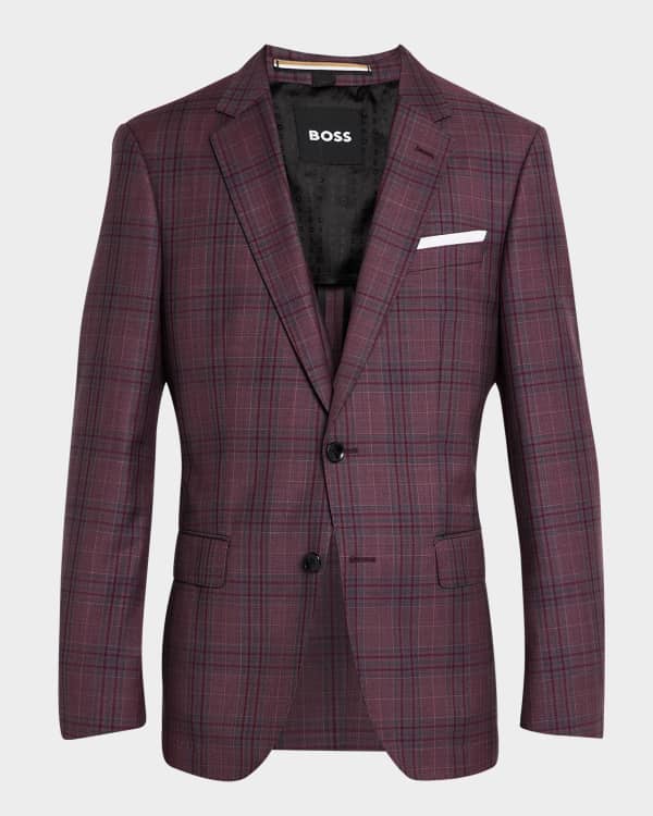 BOSS Men s Wool Plaid Sport Coat Neiman Marcus