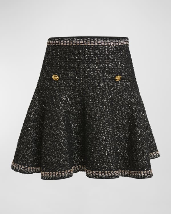 Tweed circle skirt outlet