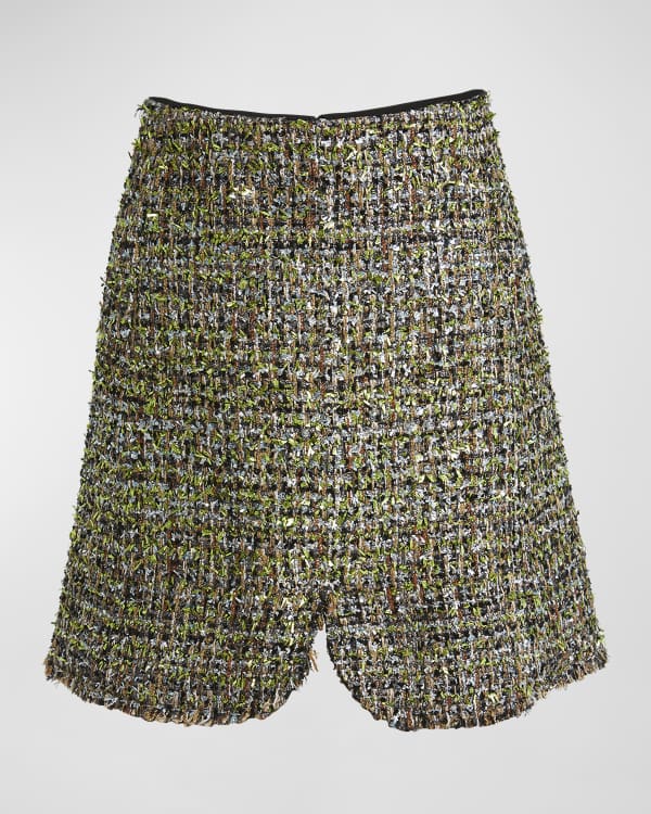 Giambattista Valli Tweed Mini Circle Skirt Neiman Marcus