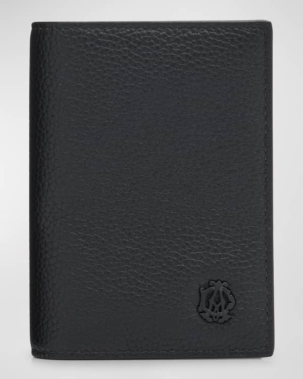 ZEGNA Men's Pelletessuta™ Leather Card Case | Neiman Marcus