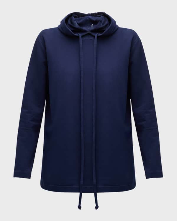 Monrow Allover Embroidered Heart Sweatshirt Neiman Marcus
