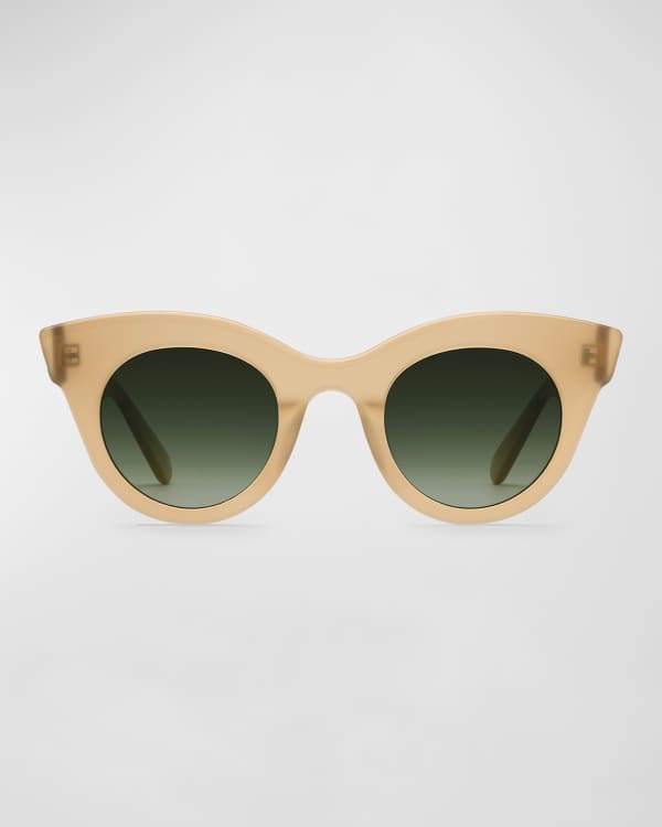Mia Acetate Cat Eye Womens Sunglasses    : Milky Tortoise main image 1