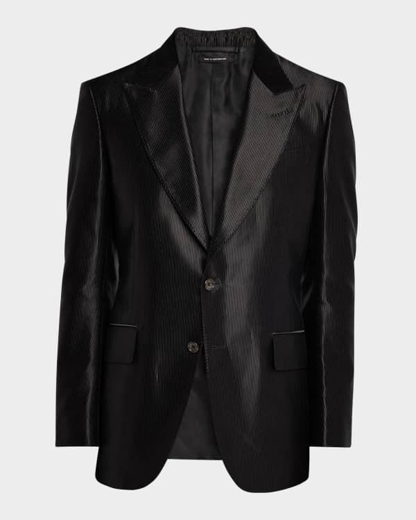 TOM FORD Men's Atticus Spiral Jacquard Cocktail Jacket