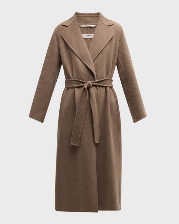 Max Mara Radice Midi Viscose Coat Neiman Marcus
