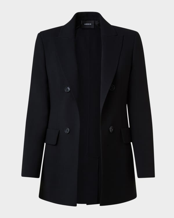 Max Mara Agnese Single-Breasted Wool-Blend Coat | Neiman Marcus