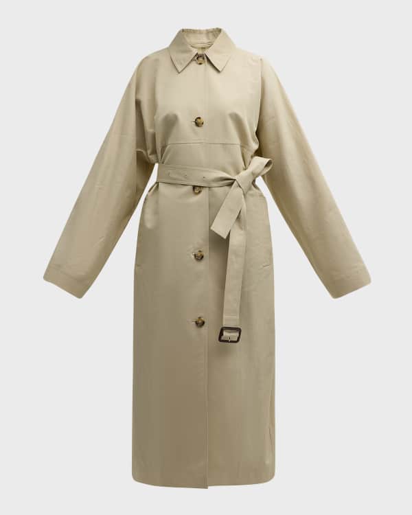 Joie Chantal Gingham Scarfed Trench Coat Neiman Marcus