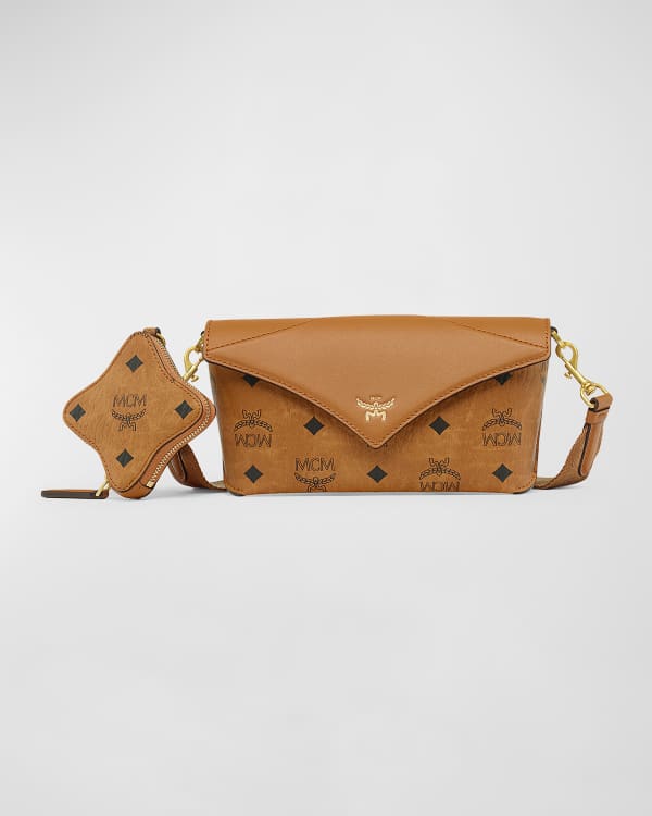 MCM Patricia Mini Visetos Crossbody Bag Neiman Marcus
