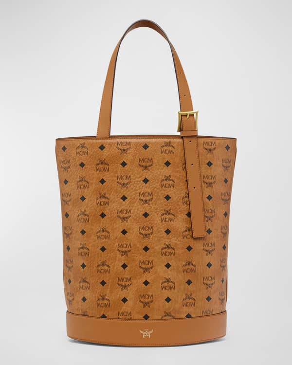MCM Essential Visetos Original Tote Bag Neiman Marcus