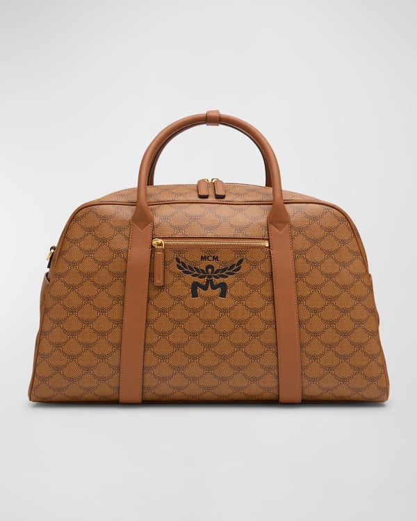MCM Visetos Pet Carrier Tote Bag Neiman Marcus