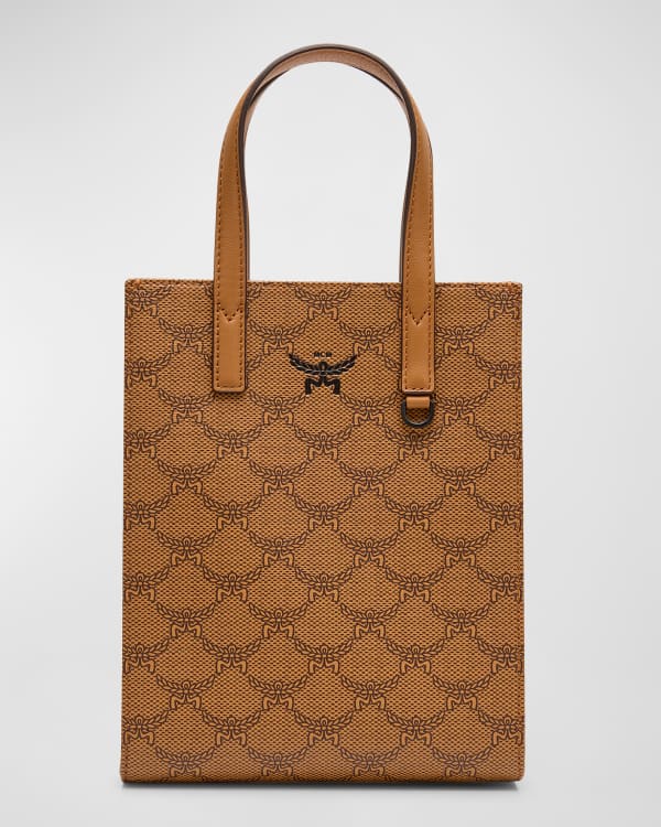 MCM Visetos Pet Carrier Tote Bag Neiman Marcus