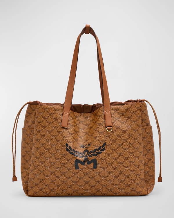 MCM Visetos Pet Carrier Tote Bag Neiman Marcus