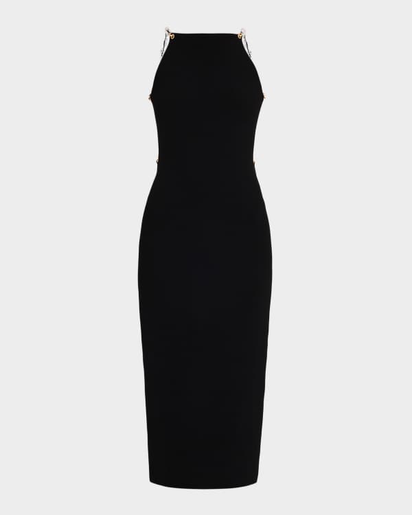 ワンピース VERSACE JEANS ASYMMETRICAL MIDI DRESS Versace Jeans Couture Asymmetrical Midi Dress | THE LIST