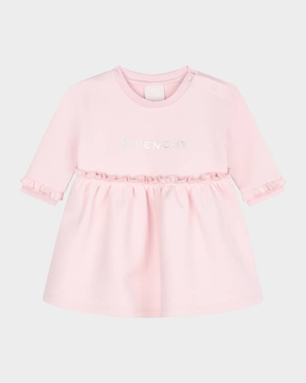Luli & Me Girls Sleeveless Velvet Dress - Cocoa Brown - Pink Trim & Sash