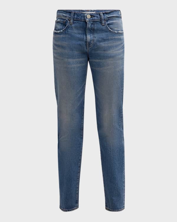 AGOLDE Harley Combo Straight Jeans Neiman Marcus