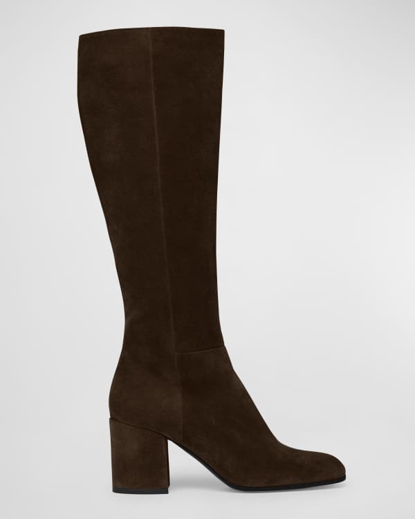 Knee high clog boots hot sale