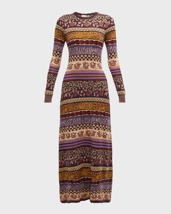 Amur viola pleated floral dress online