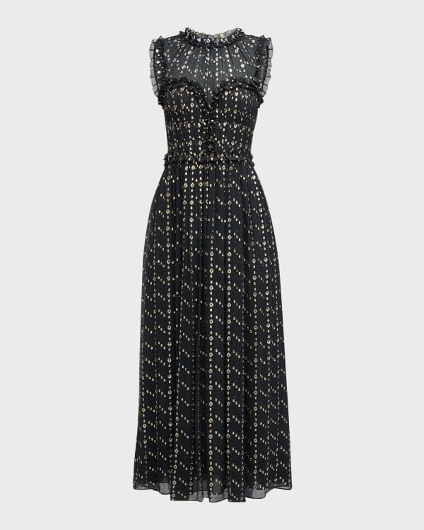 Rebecca Taylor Modal Cocktail Dress Neiman Marcus