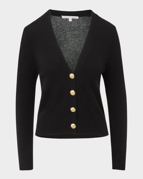 Alice + Olivia Breanna Chunky Knit Cardigan | Neiman Marcus