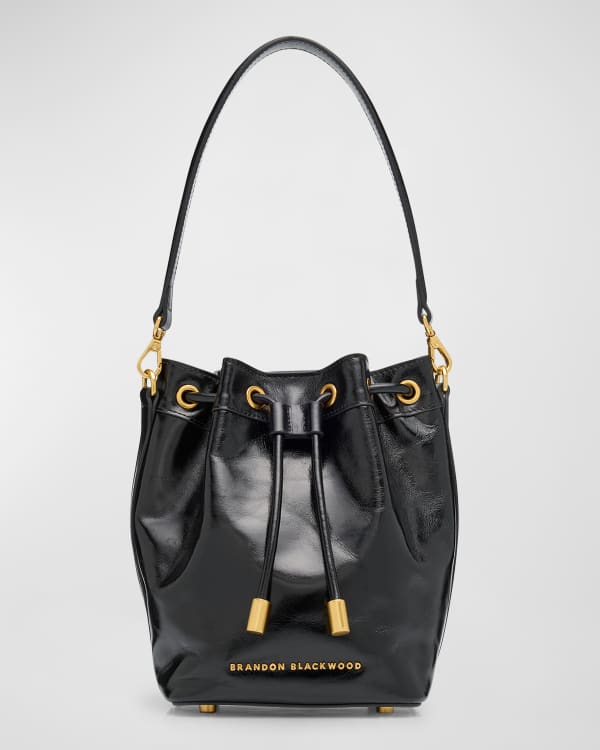 Vinyl bucket bag on sale