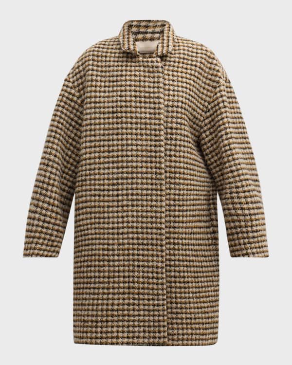 Elie Tahari The Courtney Belted Leopard Coat Neiman Marcus