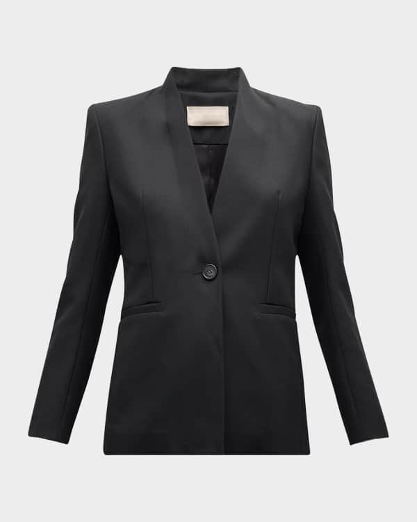 Maje Violetta Belted Tweed Blazer | Neiman Marcus
