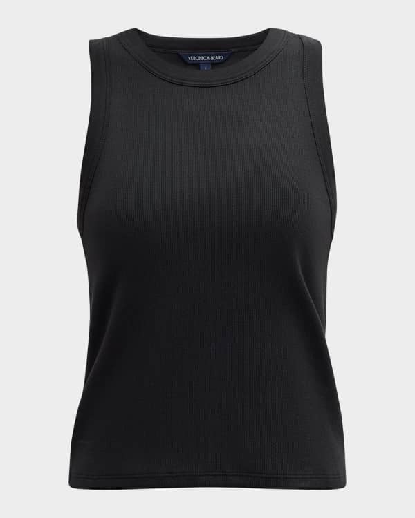 Iro Emma Cropped Rib Tank Top | Neiman Marcus