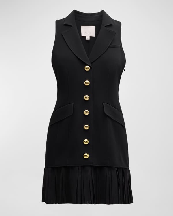 Cinq a Sept Felicia Bow Mini Dress Neiman Marcus
