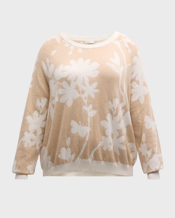 Minnie rose leopard sweater top