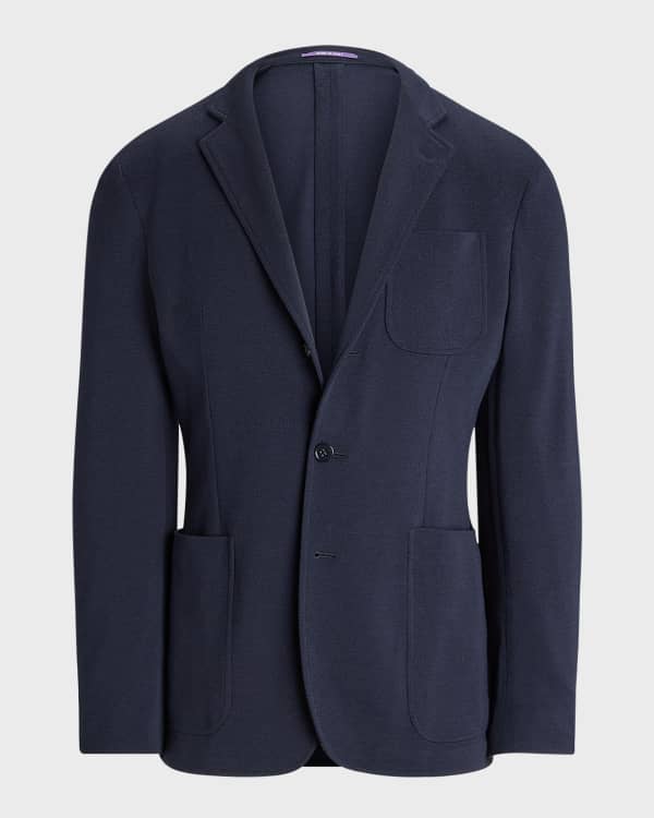 Ralph Lauren Purple Label Men's Hadley Double-Knit Jacket
