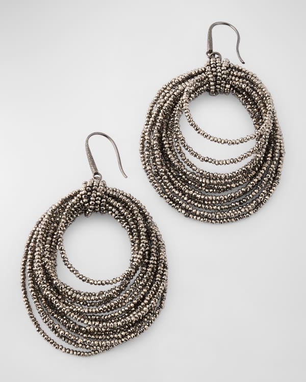 Carolina Herrera Contessa Bead Single Drop Earrings Neiman Marcus