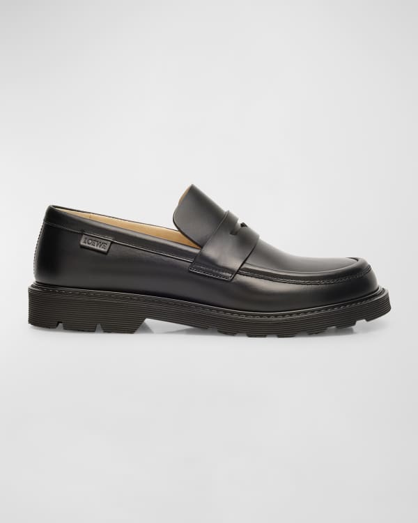 Loewe Terra Vinyl Chunky Clogs | Neiman Marcus