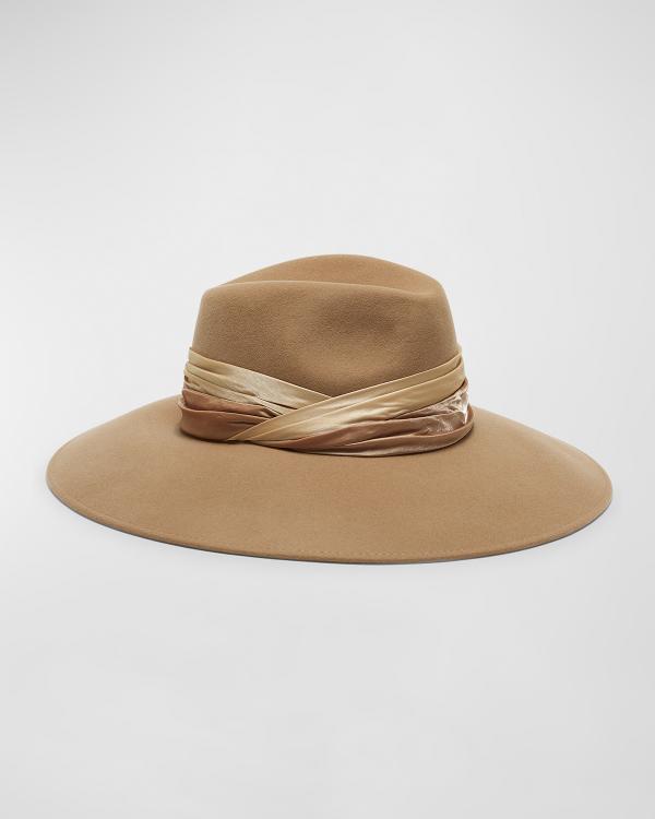 Eugenia Kim Jordana Packable Linen Bucket Hat | Neiman Marcus display picture 1