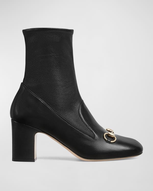 Jimmy Choo Veronique Leather Crystal Chelsea Boots | Neiman
