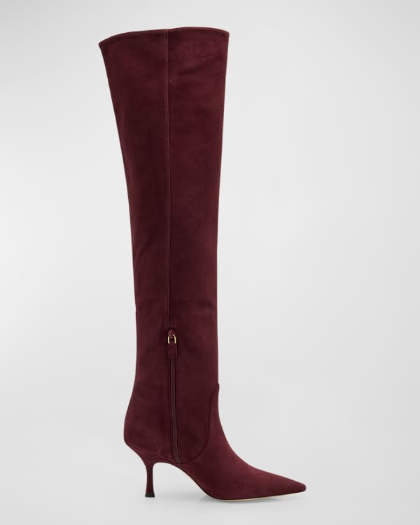 Stuart Weitzman Ledyland Suede Over The Knee Boots Neiman Marcus