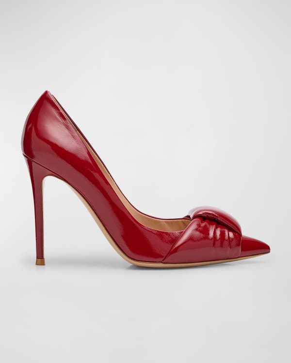 Gianvito Rossi Plexi Ankle Strap Platform Pumps Neiman Marcus