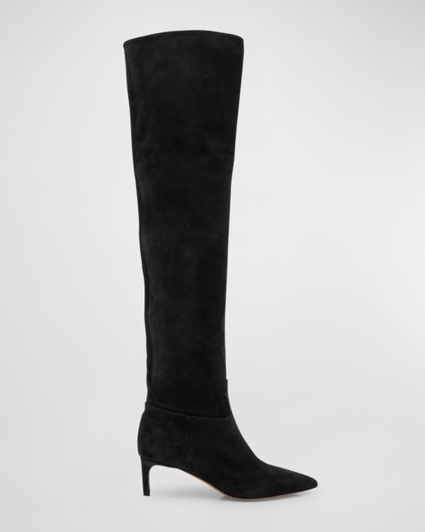 Tory burch suede over the knee boots hotsell