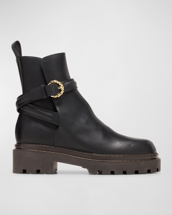 kate spade new york jemma floral combat booties Neiman Marcus