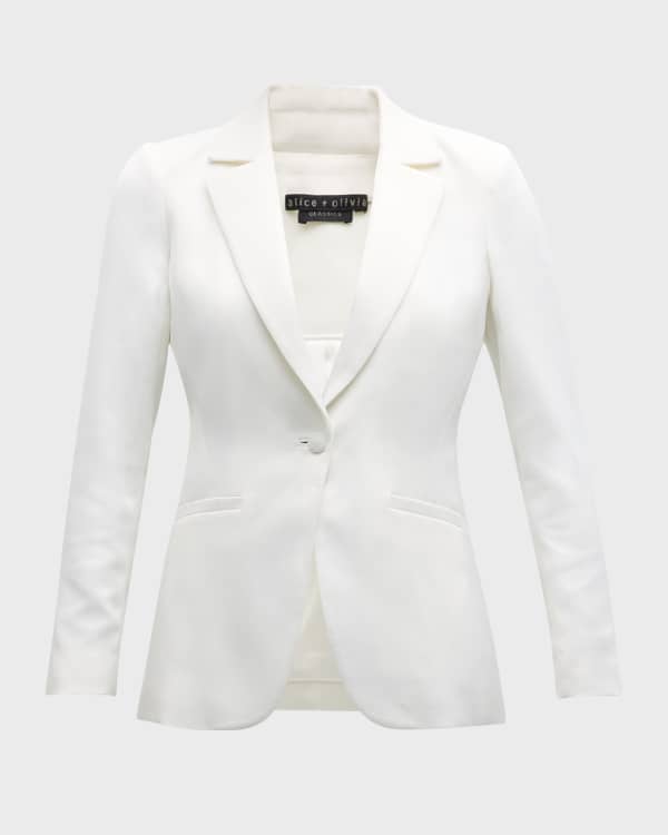 Acler Hawthorn Structured Single Breasted Jacket Neiman Marcus