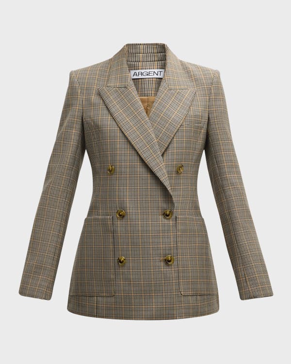 Tahari houndstooth jacket 2025