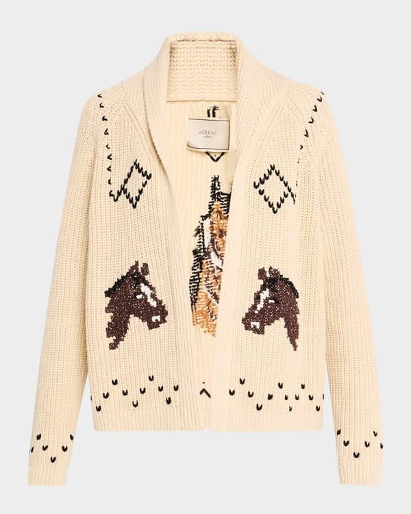 The Great The Ice Rink Cardigan | Neiman Marcus