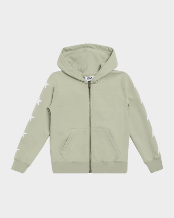 Burberry Girl's Timmy Cotton-Blend EKD Hoodie, Size 3-14