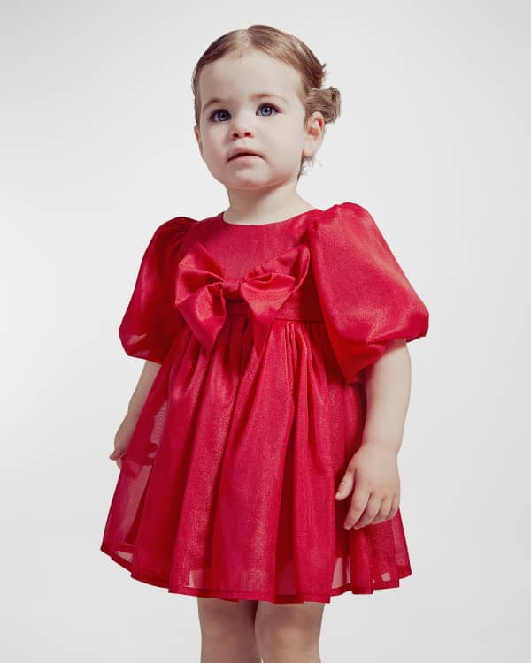 Kenzo Girl s Ruffle Trim Dress W Logo Size 6M 2 Neiman Marcus
