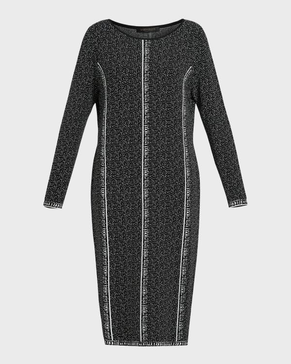 Marina Rinaldi Plus Size Cinghia Cotton Voile Midi Dress Neiman Marcus