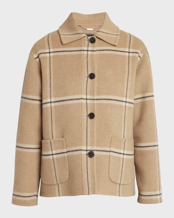 Valentino Garavani Panther Print Faille Shirt Jacket Neiman Marcus