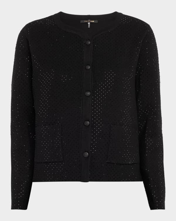 Kobi Halperin Tabitha Wool Cashmere Pointelle Sweater Neiman Marcus
